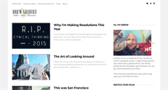 Desktop Screenshot of drewgilbert.com